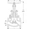 Klepafsluiter Type: 1820 Staal Flens Class 150